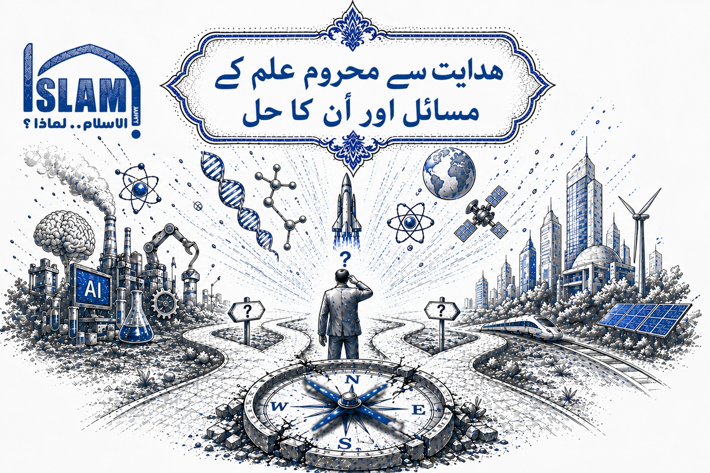 ہدایت سے محروم علم کے مسائل اور اُن کا حل
