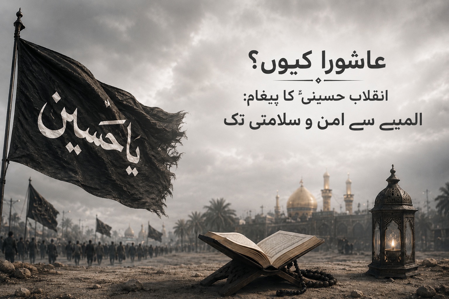 عاشورا کیوں؟ انقلابِ حسینیؑ کا پیغام: المیے سے امن و سلامتی تک