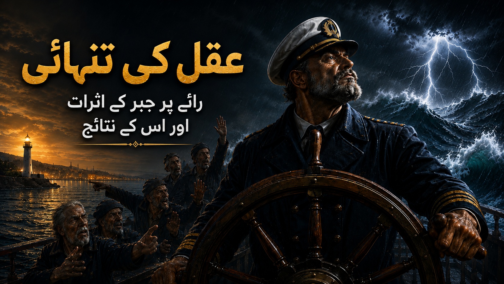 عقل کی تنہائی: رائے پر جبر (اپنی رائے پر اڑ جانا) کے اثرات اور اس کے نتائج