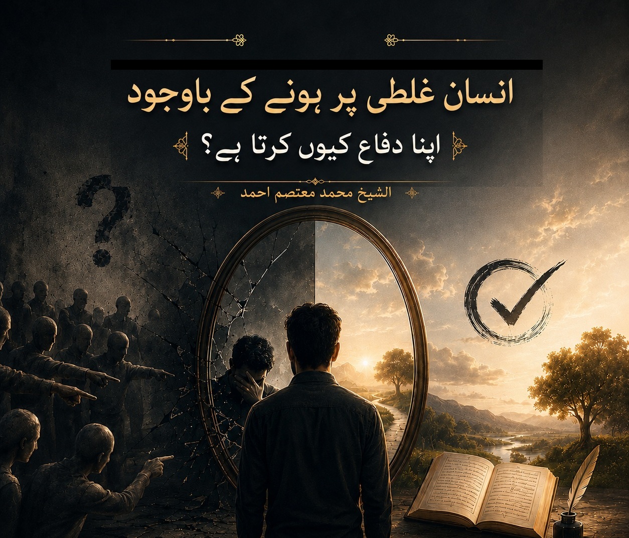 انسان غلطی پر ہونے کے باوجود اپنا دفاع کیوں کرتا ہے؟