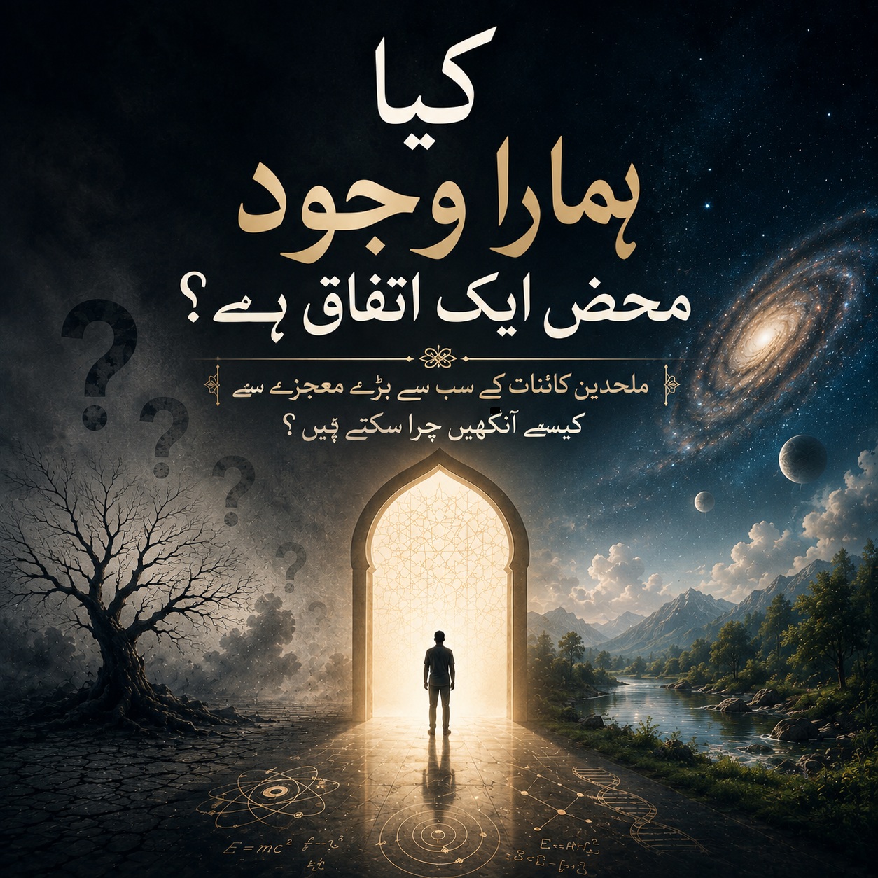 کیا ہمارا وجود محض ایک اتفاق ہے؟  ملحدین کائنات کے سب سے بڑے معجزے سے کیسے آنکھیں چرا سکتے ہیں ؟