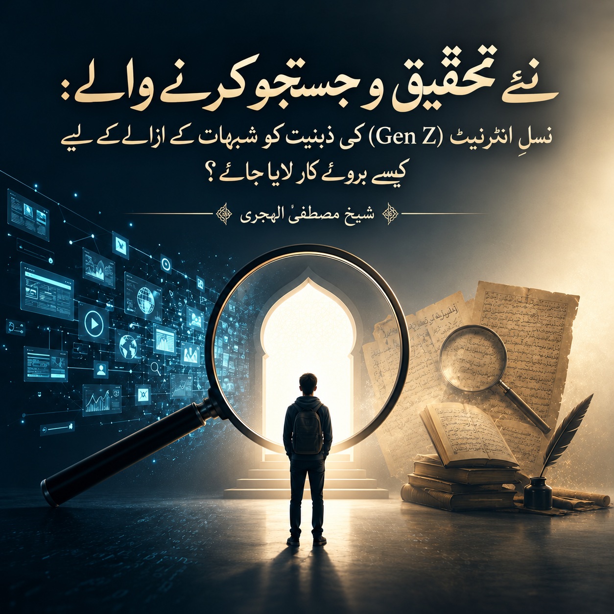 نئی تحقیق و جستجو کی دلدادہ:نسلِ انٹرنیٹ کی ذہنیت کو شبہات کے ازالے کے لیے کیسے بروئے کار لایا جائے؟