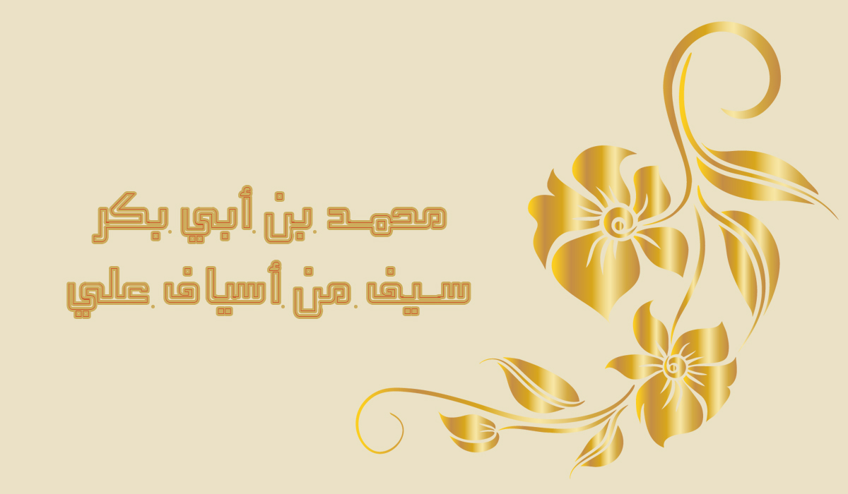 محمد بن أبي بكر.. سيف من أسياف علي