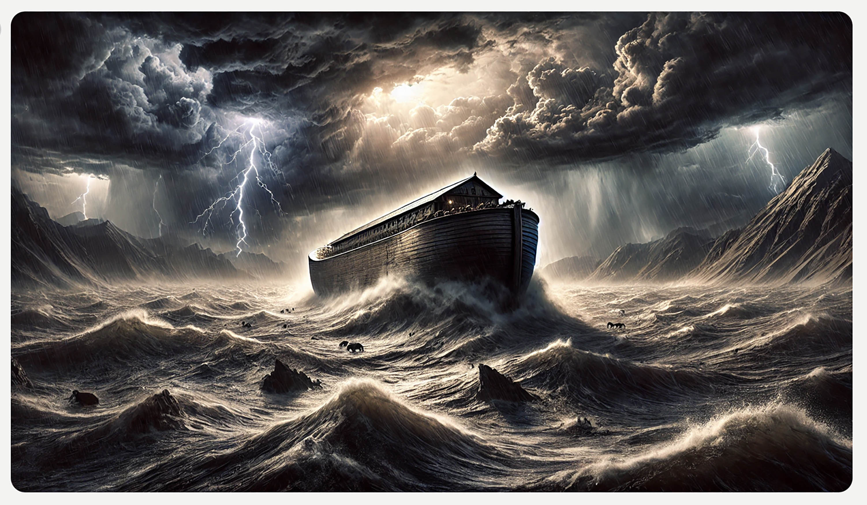 طوفان نوح بين النصوص الدينية والاعتراضات العقلية: تفنيد مزاعم المشككين