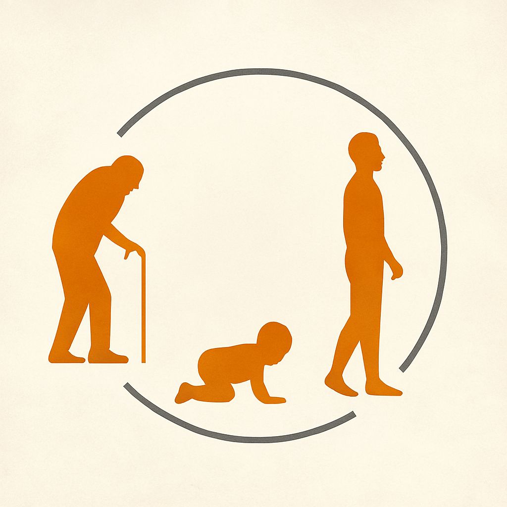 الدائرة التي لا تنكسر: الإنسان من الضعف إلى الضعف